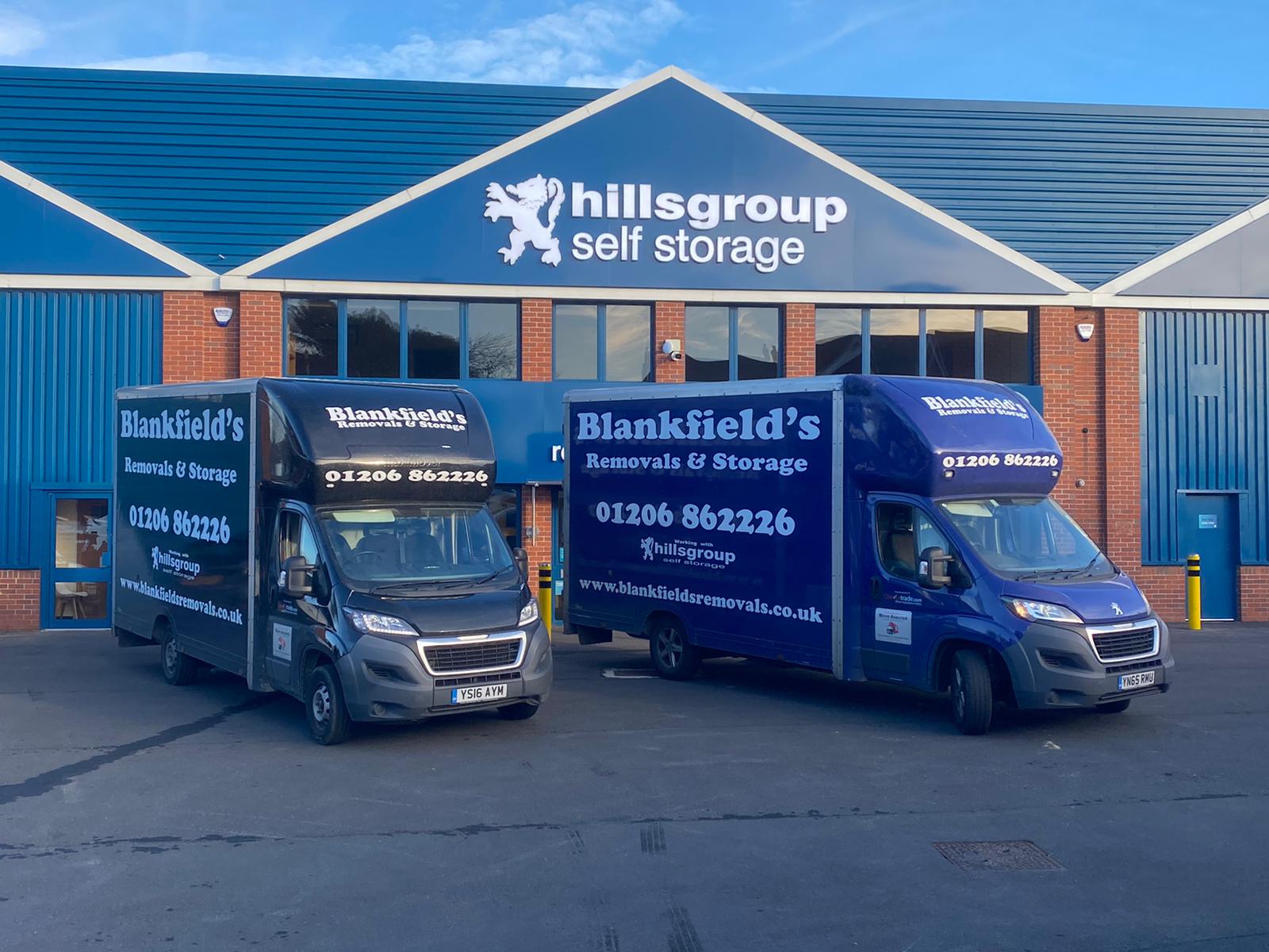 blankfields removals outside hills self storage